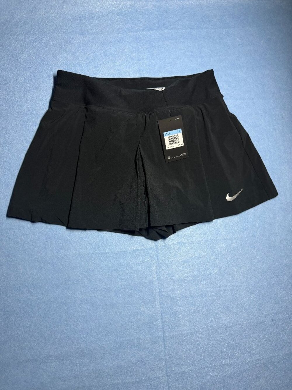 NWT Nike Flex Pleated Victory Golf Skort Tennis Skirt Black Medium M